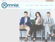 Tablet Screenshot of omniagroup.com